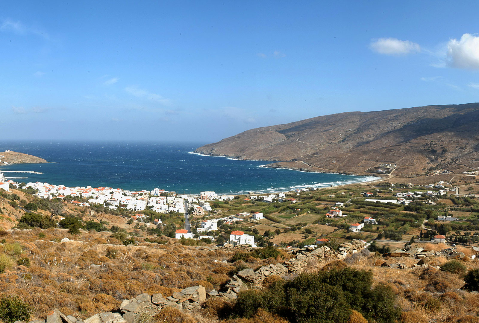 Getting to Andros